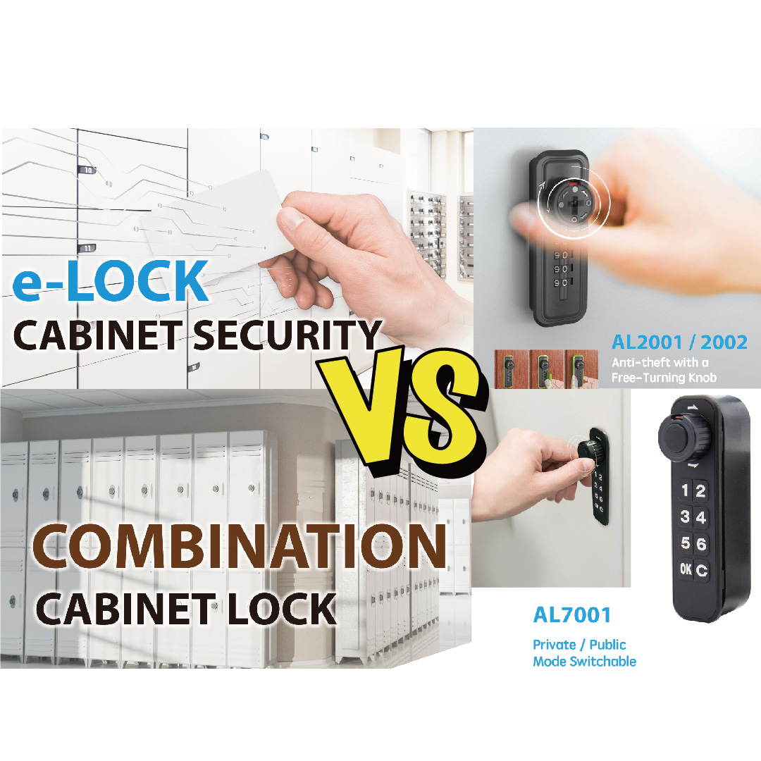 How to choose eLocks or Traditional Comb Locks for Cabinet Security?