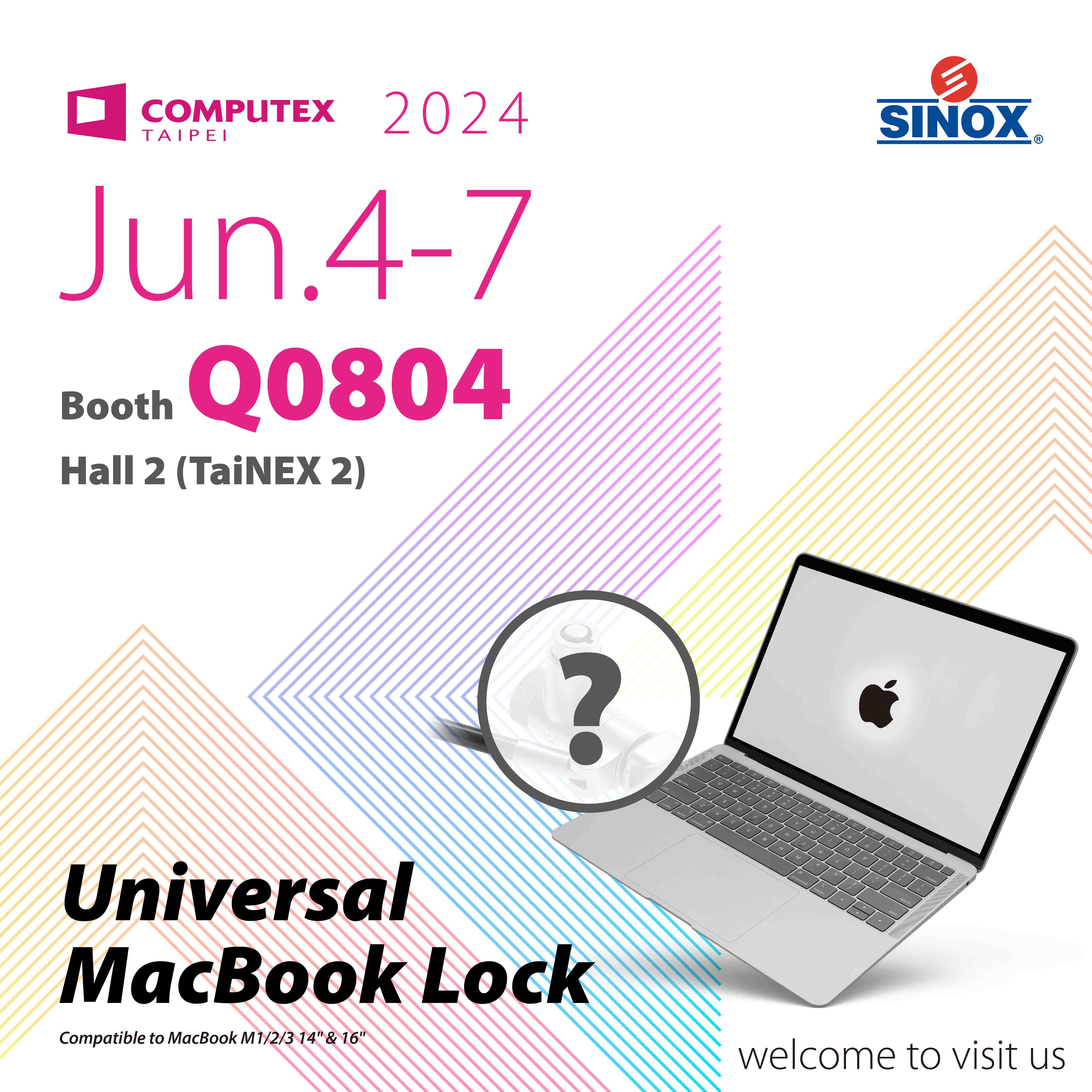 Sinox at Computex 2024 for AI-Driven Security Innovations