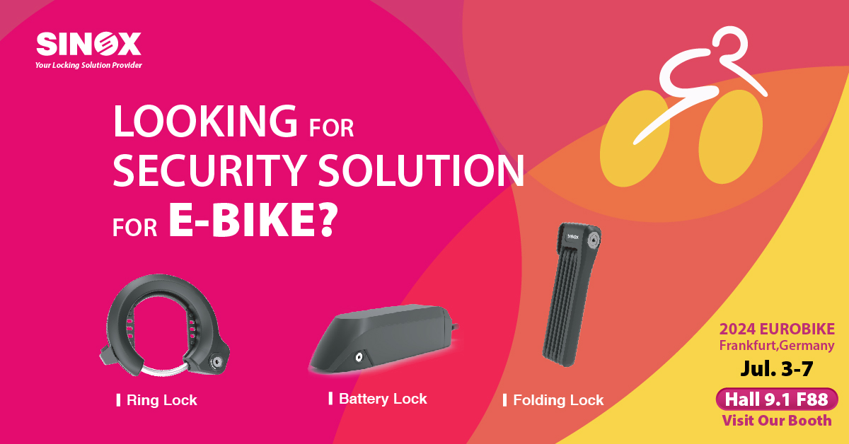 Sinox Latest E-bike Security System | Eurobike 2024, Booth : F88