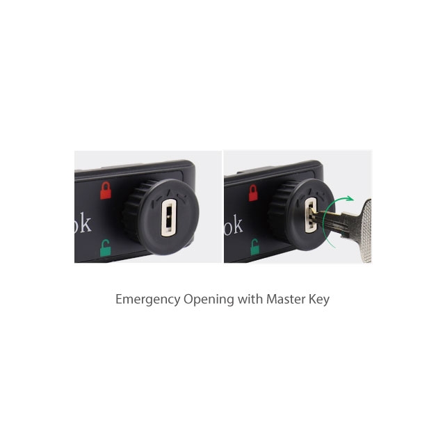 AL7002 Keyless Cabinet Lock - Sinox