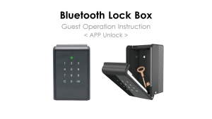 Sinox Lock │ Bluetooth Lock Box _ Guest Operation Instruction (APP Unlock)