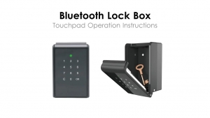 Sinox Lock │ Bluetooth Lock Box _ Touchpad Operation Instructions