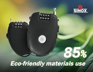 SINOX: Moving Forward with Green Products, Firmly Embracing ESG Actions with Retractable Cable Locks