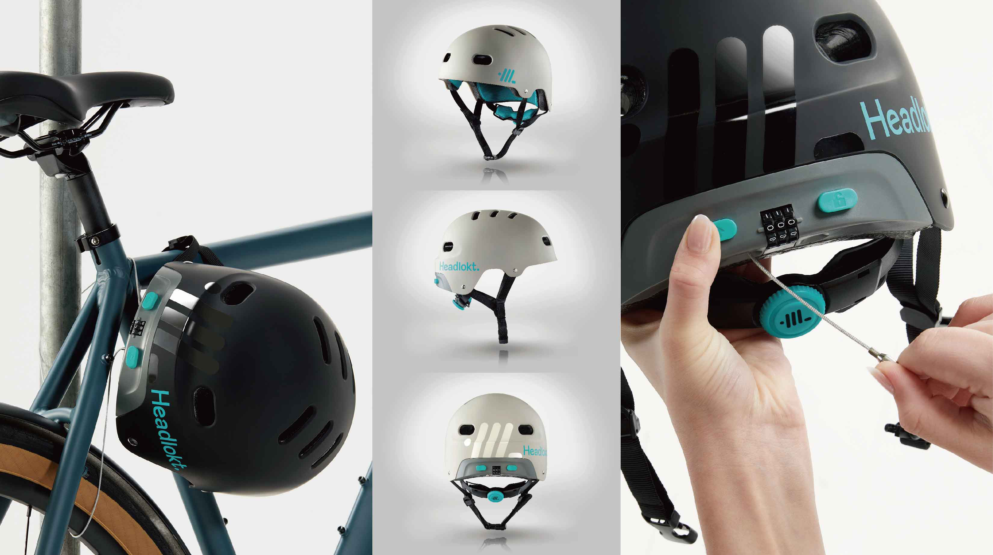 Headlokt : Innovative Outdoor Helmet equipped with Sinox Integrated Retractable Cable Lock