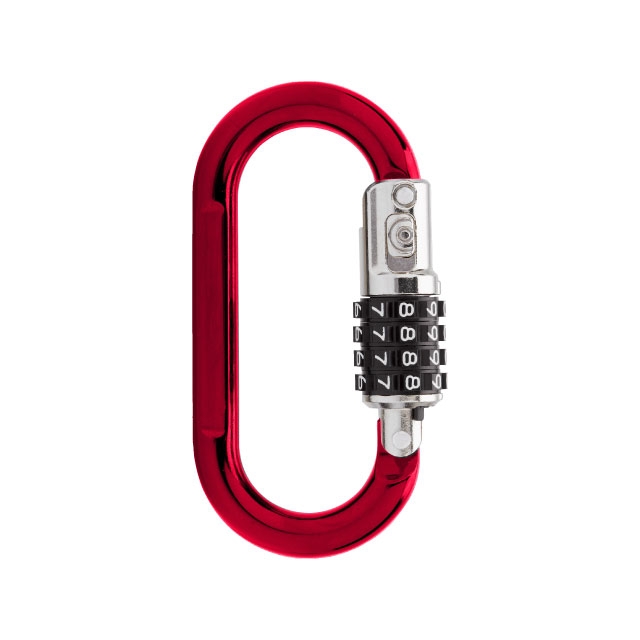 PL0171 Password Carabiner Red - SINOX