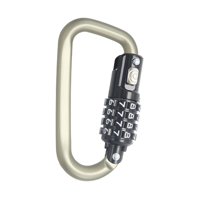 PL0172 Combination Carabiner Lock (Aluminum Alloy)