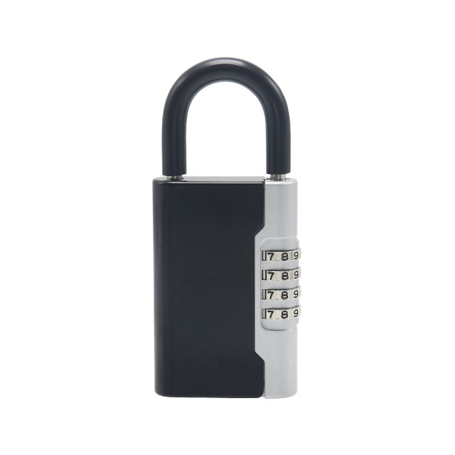 Combination Padlock with Key Storage