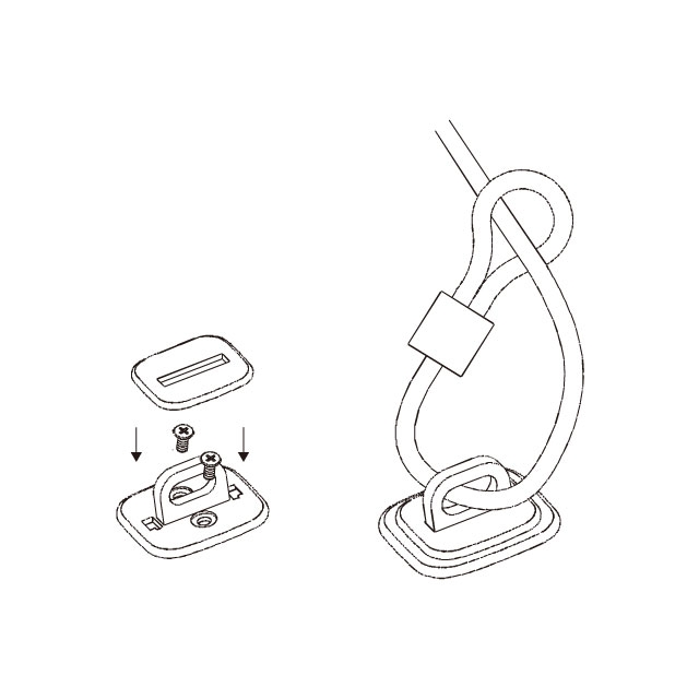 RL0819 Destop Locking Base Plate