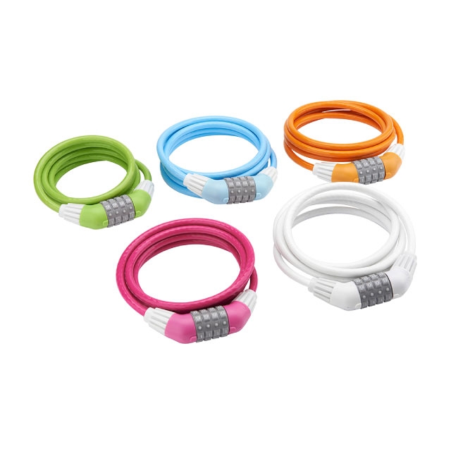 WL0633 Bike Digital Code Coil Cable Lock