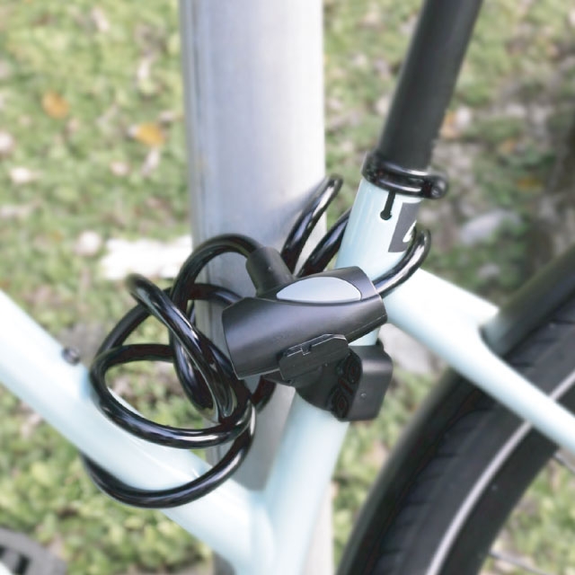 WL0856 Key Bicycle Cable Lock